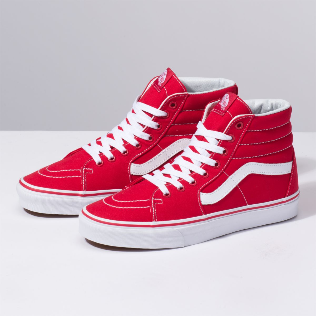 Vans botas rojas new arrivals